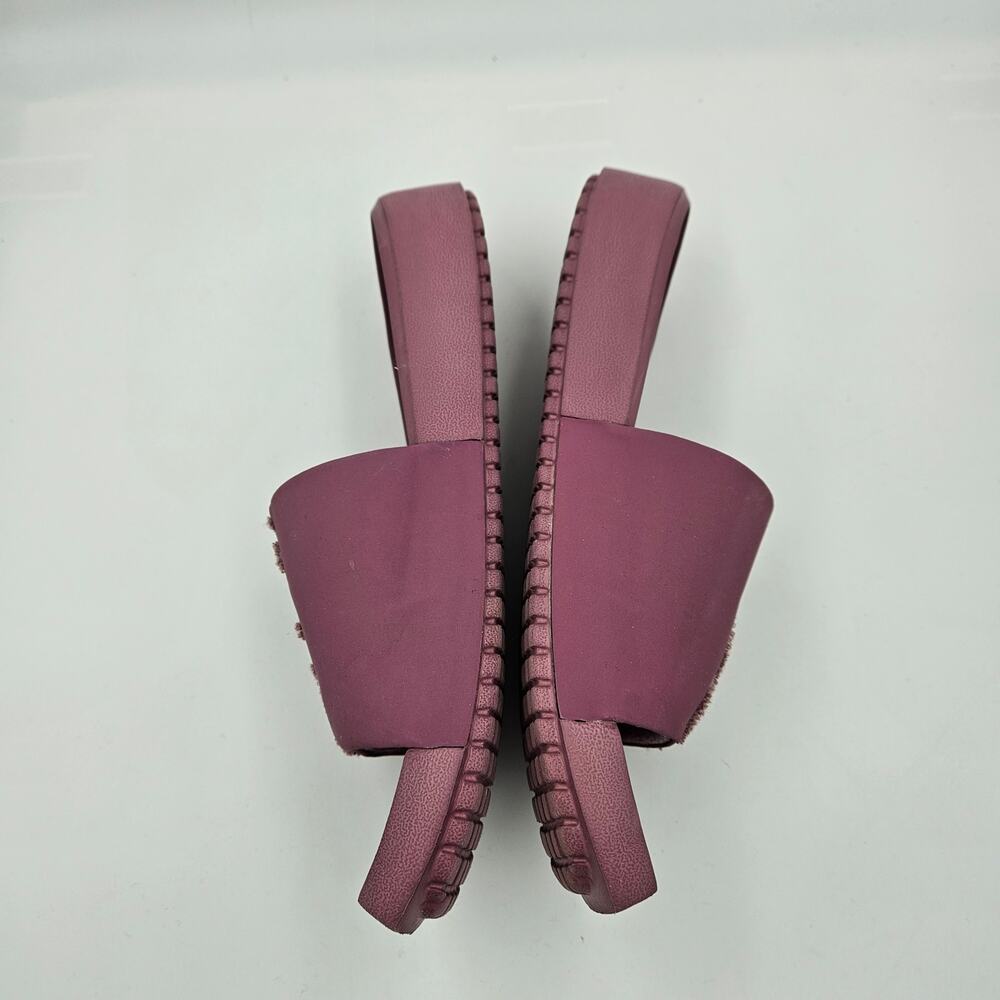 Nike Air Jordan Nola Slide Slides Womens Size 9 Light Mulberry Purple Terry Logo - Picture 4 of 8